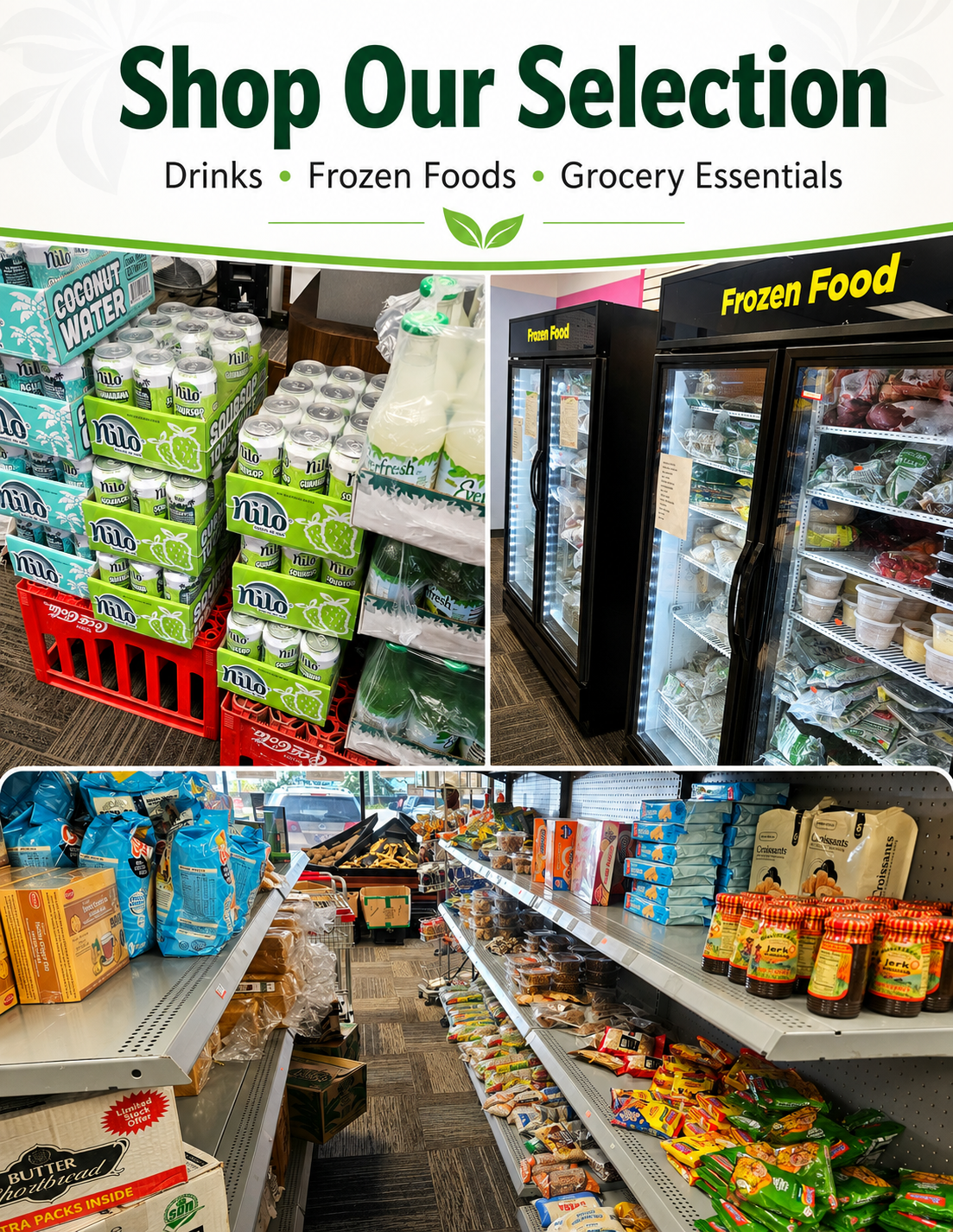 Pantry, Frozen Foods & Beverages